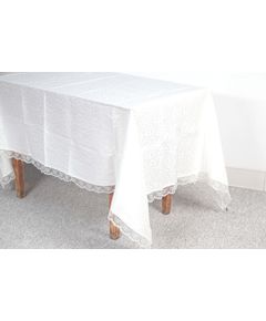 Скатертина 160х220 білий ACME Home Tekstil 20436