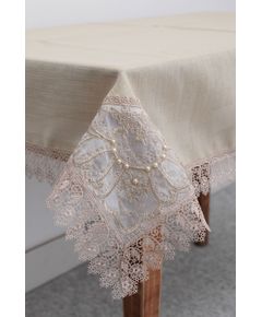 Скатерть 160х300 кофейный Magik Colection 20479