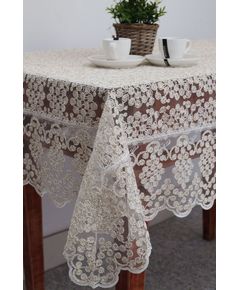 Скатерть 160х350 бежевый Terra Home 20486