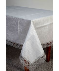 Скатерть 160х300 серый Magik Colection 21412