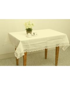 Скатерть 160х350 молочный Magik Colection 18600