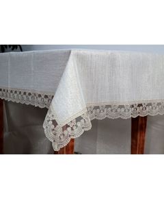 Скатерть 160х350 золотистый Magik Colection 21503