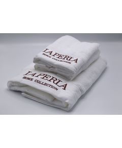 Набор полотенец 35х75,70х140 белый La Perla 20385