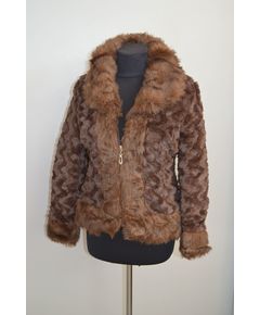 Шуба XXL-44 белый с серым Hl vitia wonafa 13652