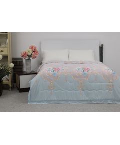 Одеяло 150х200 голубой с розовым Dacron 17442