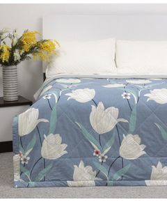 Одеяло 150х200 синий No Brand 21829