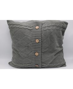 Наволочка 40х40 серый Aromaniy 21955