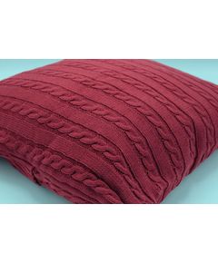 Наволочка 40х40 бордовый Aromaniy 21956