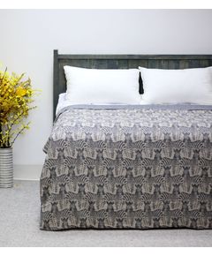 Покрывало 150х200 серый No Brand 21978