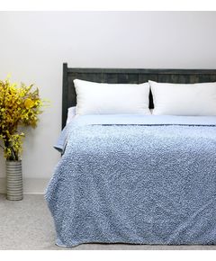 Покрывало 150х250 голубой Atilla 21986