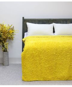Покрывало 130х200 желтый Attila home 21992