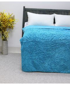 Покрывало 130х160 голубой Atilla 21997