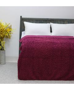 Покрывало 130х160 бордовый Atilla 22000