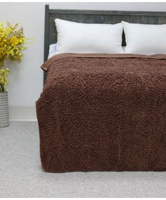 Покрывало 130х200 коричневый Attila home 22037