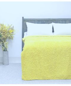 Покрывало 130х200 лимонный Attila home 22038