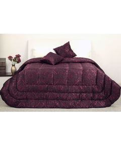 Покрывало 250х270 бордовый Begonvilla 22028