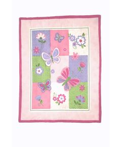 Одеяло зеленый с розовым Xr home textile 21806