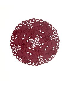 Серветка 30х30 бордовий TD Seul 9342