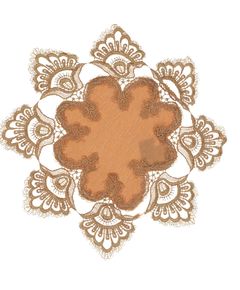 Серветка 30х30 теракотовий TD Seul 8566