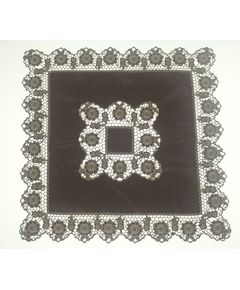 Салфетка 85х85 коричневый TD Seul 9336