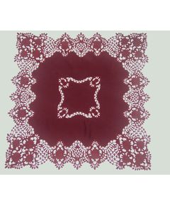 Салфетка 85х85 бордовый TD Seul 10451