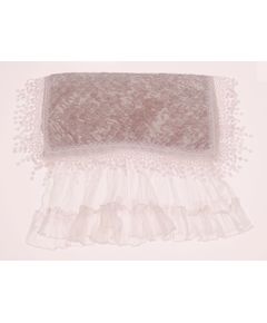 Накидка на спинку стула розовый Aromaniy 22348