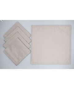 Набор салфеток 40х40 бежевый Pavia 21622