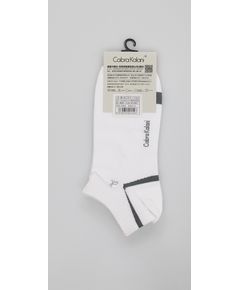 Носки 41-45 белый с серым No Brand 16930