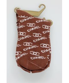 Носки 36-39 коричневый No Brand 22052