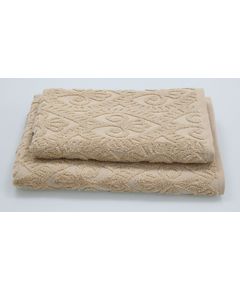 Набор полотенец 50х85, 75х150 бежевый Pavia 22746