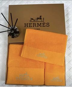 Набор полотенец оранжевый Hermes 22815