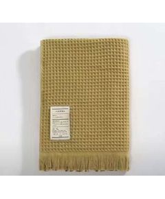 Полотенце 90х180 горчичный No Brand 22877