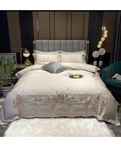 Комплект постельного белья бежевый Apollo 20041