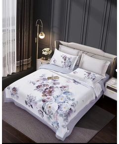 Комплект постельного белья серый No Brand 22914