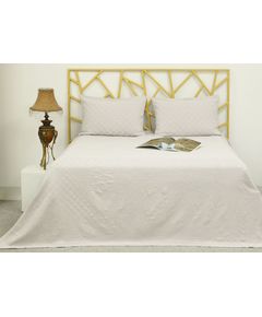 Покрывало 240х260 серый Pavia 23114