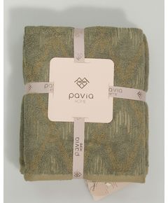 Набор полотенец 50х85,70х140 оливковый Pavia 23158