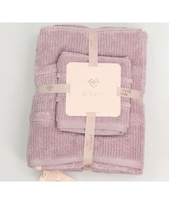 Набор полотенец лиловый Pavia 23249