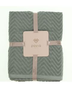 Набор полотенец 50х85,70х140 зеленый Pavia 23269