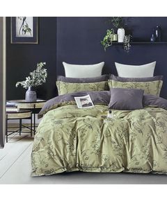 Комплект постельного белья хаки JAMES KELLY 23494