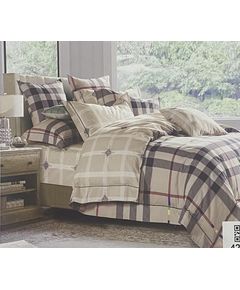 Комплект постельного белья бежевый KuNmeng 23941