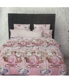 Комплект постельного белья розовый TD Seul 23994