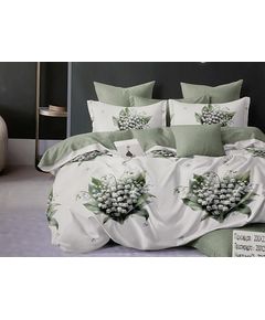 Комплект постельного белья зеленый No Brand 24050