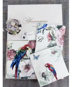 Комплект постельного белья белый No Brand 23892