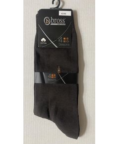Носки 43-45 коричневый BROSS 23819