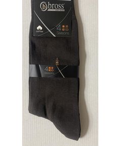 Носки 39-42 коричневый BROSS 23818