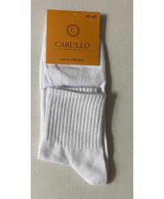 Носки 43-45 белый CARULLO 23583