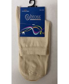 Носки 39-42 бежевый BROSS 23579