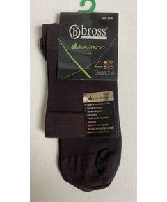 Носки 39-42 коричневый BROSS 23594