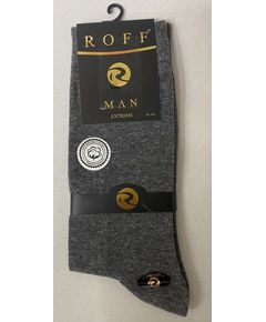 Носки 41-44 темно серый ROFF 23814