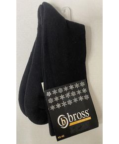 Носки 43-45 черный BROSS 23826